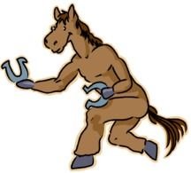Horseshoe Game Clip Art N19