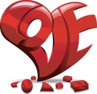 Happy Valentines Day Love Hearts