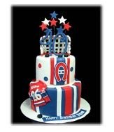 Montreal Canadiens Birthday Cake
