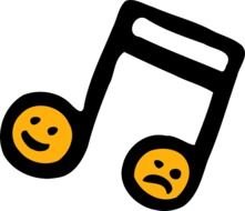 Happy Music Notes Clip Art N2