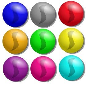 Game Marbles Dots SVG Vector Clip Art Svg Royalty
