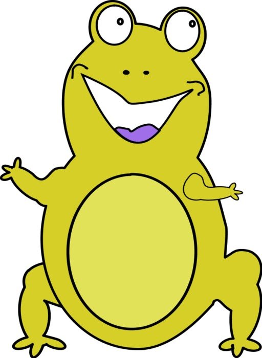 Cartoon Frog Clip Art N125