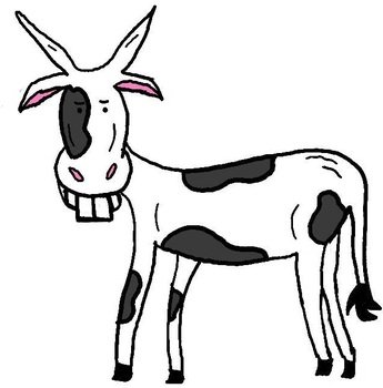 Skinny Cow Clip Art N2