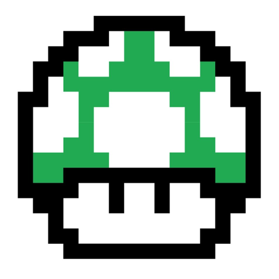 Mario 1 Up Mushroom N2
