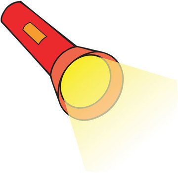 Flashlight Clip Art N43