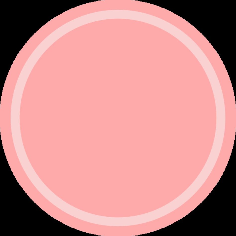Pink Circle Clip Art N9