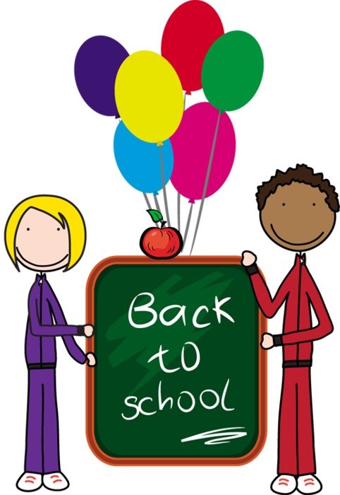 School Kids Clip Art N11