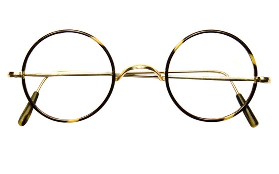 1920s PROFESSOR CELLOID ROUND AMBER 1 10 10c GOLD FILLED