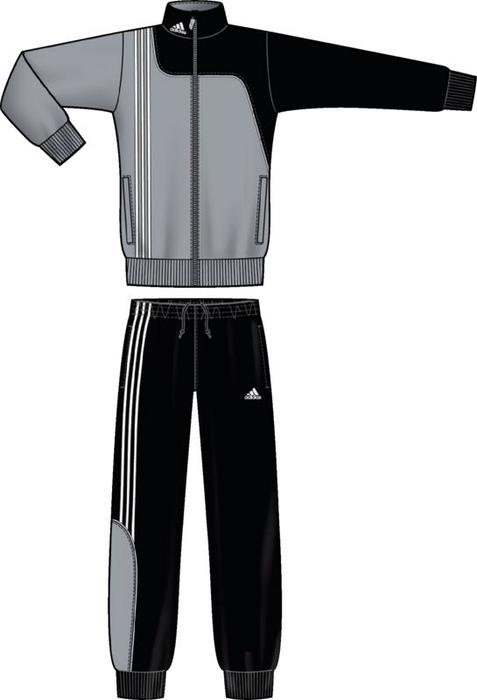 A Man In Tracksuit Clip Art