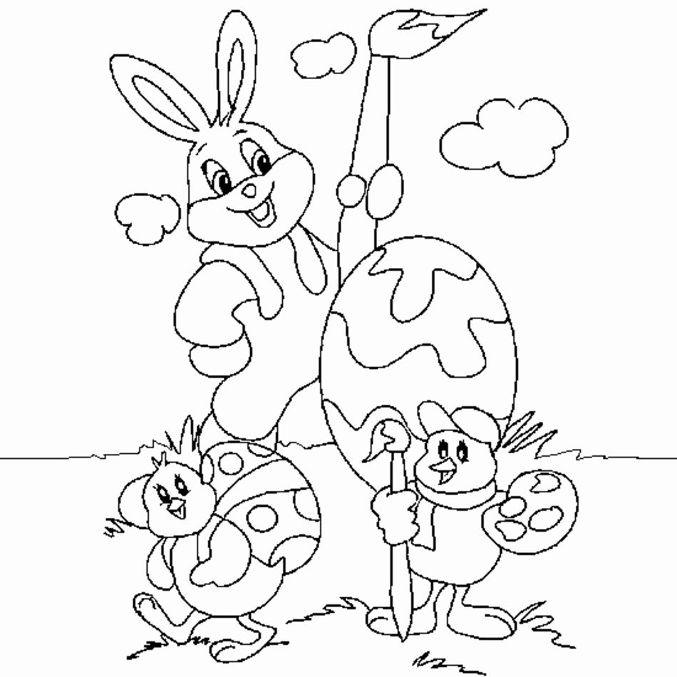 Easter Coloring Pages N6