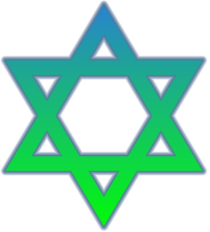 Jewish Star Clip Art N23