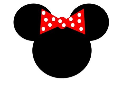 Minnie Mouse Head Silhouette N4