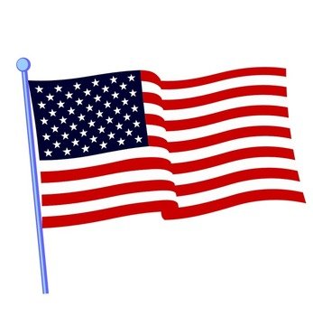 United States American Flag Clip Art N2