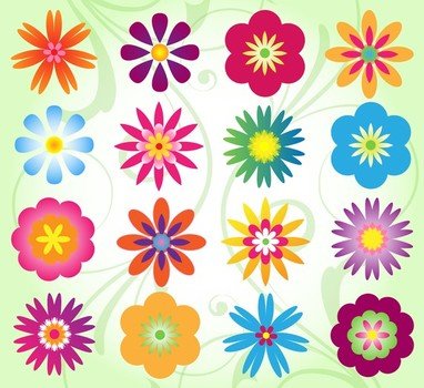 Flower Clip Art Clipart Mod Commercial And