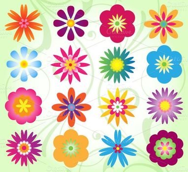 Flower Clip Art N414