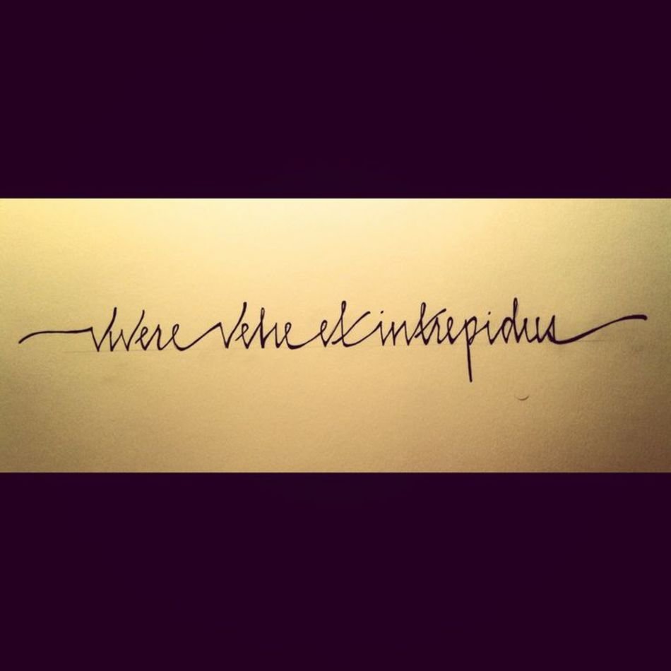 Live Passionately Tattoo