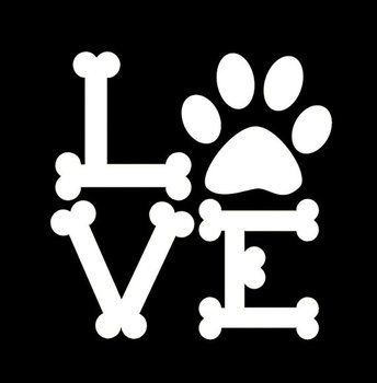 Dog Paw Decal