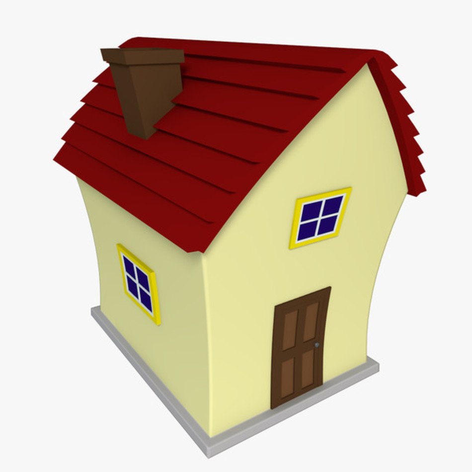 3D Cartoon House