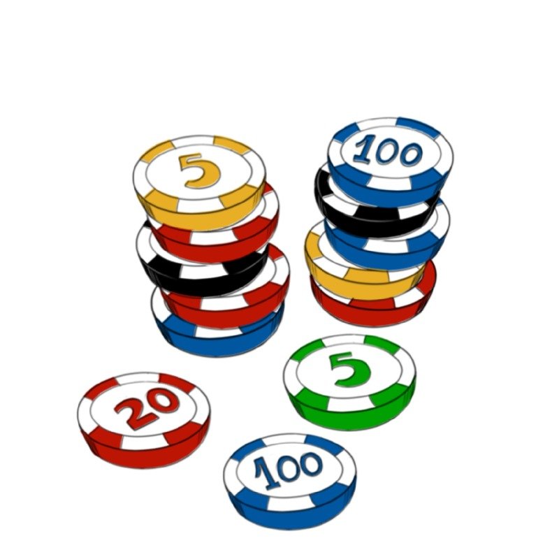 Casino Chips Clip Art
