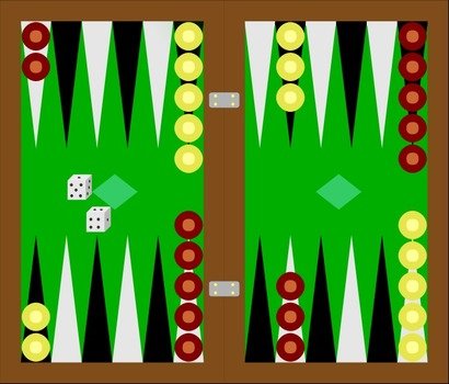 Backgammon Tavli By Kwstasm83 A Board With Dice