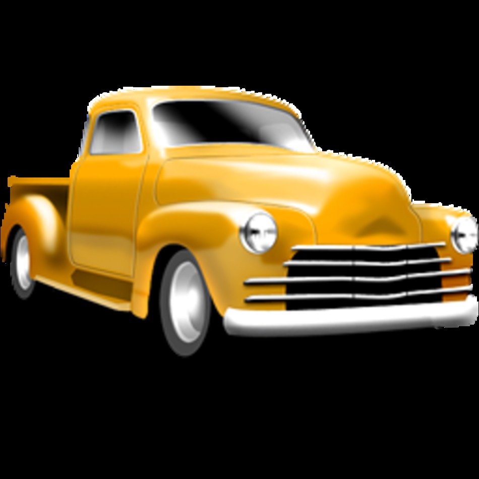 Classic Truck Clip Art N6