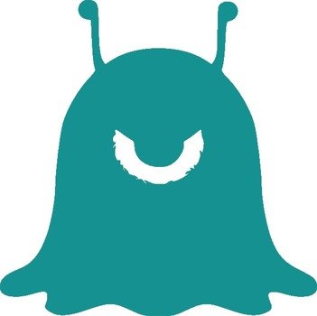 Alien Border Clipart Teal Clip Art Vector