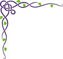 Simple Corner Borders Clip Art N7