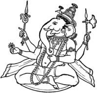 God Clip Art N28