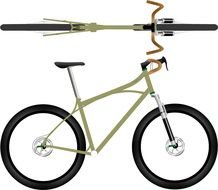 Mountain Bike Drawing N2