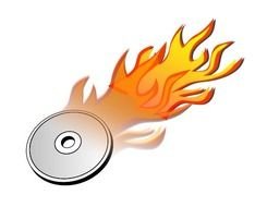 Burning Books Clip Art N6