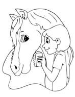 Horse Coloring Pages drawing