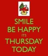 Happy Its Thursday