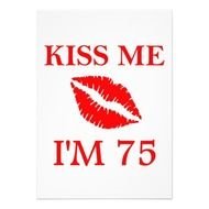 75th Birthday Invitations
