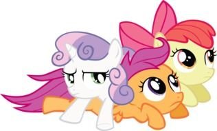 My Little Pony Cutie Mark Crusaders drawing
