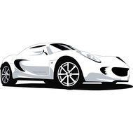 Lotus Elise drawing