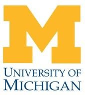 Michigan University m Logo drawing