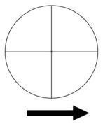 Probability Spinner Template drawing