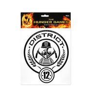 The Hunger Games Movie Vinyl Decals District 12 NECA 1001682