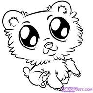 Cute Baby Animal Coloring Pages