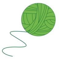 Yarn Clip Art green