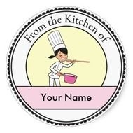 Het Leuke Koken Van Meisje De Chef Kok Cartoon Picture