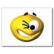 Winking Smiley Face N22