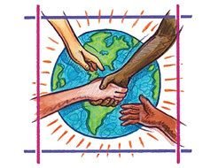 Hands Helping Others as a drawing