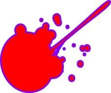 Splat Clip Art N14