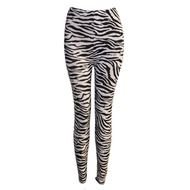 clipart of the black and white zebra printed leggins