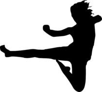 Karate Girl Clip Art Free
