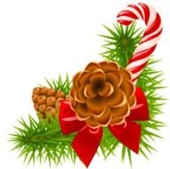Christmas Pine Cone Clip Art Free N2