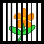 Jail Cell Bars Clip Art N2