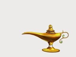 magic golden lamp