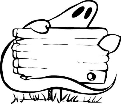 Halloween Ghost Clip Art N32
